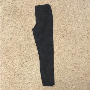 Reflex Black Camouflage Leggings